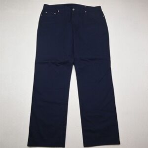 NEW‎ Bonobos 35x30 Navy Blue Brushed Slim 5 Pocket Mens Jeans
